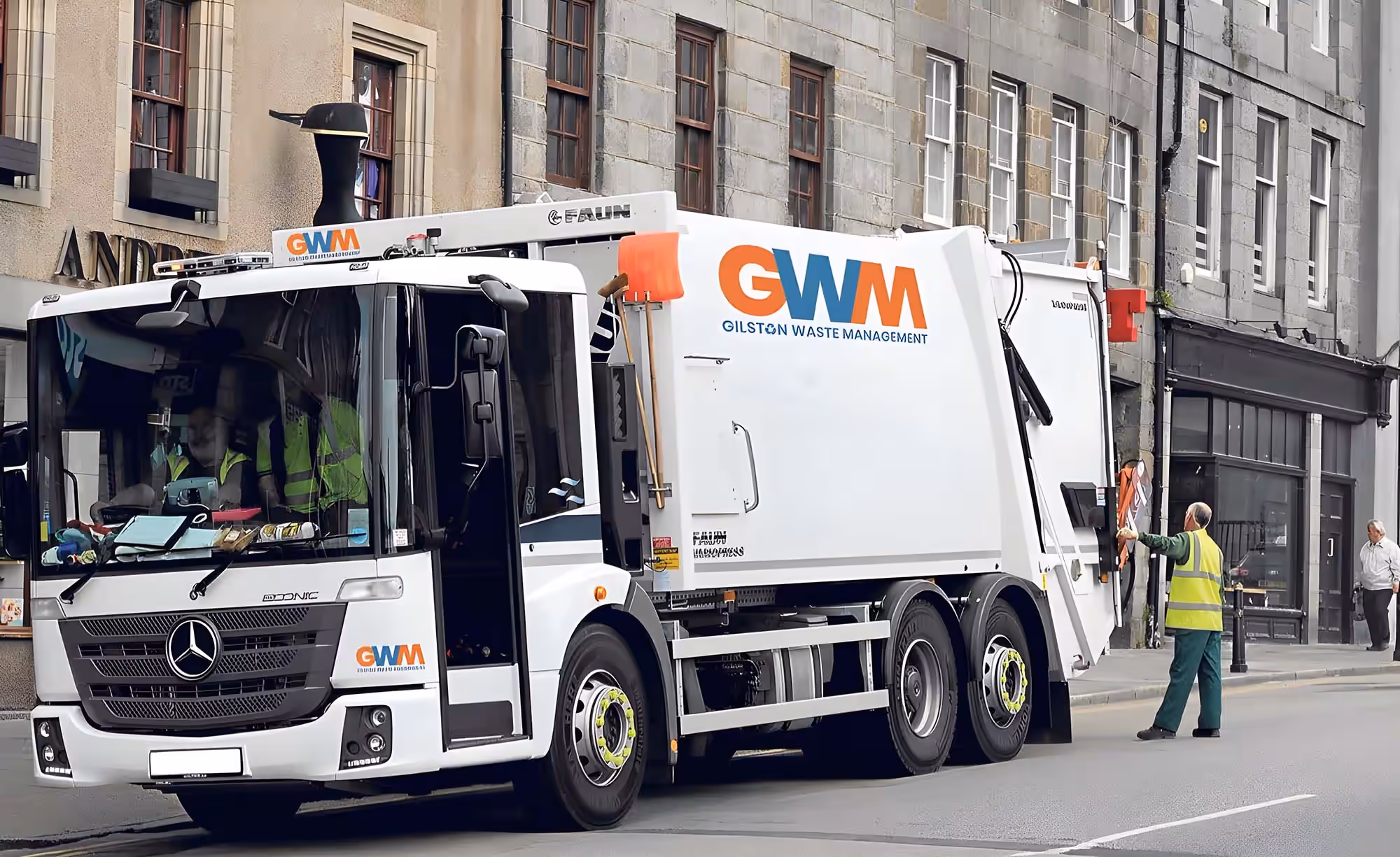 Gilston Waste Management GMW Truck